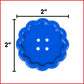 Edx Education - 13832 Large Buttons - Mini Jar - Lacing Activity - Sensory and Fine Motor Skill Development - Math Manipulative