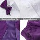 A&J Design Baby Suits For Boys Halloween Mardi Gras Wedding Gentleman Formal Outfit Tuxedo Vest Set Purple 12-18 Months