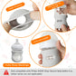 Silicone Sleeves For Avent Glass Natural Baby Bottle,6 Pack Bottles Shatter Proof Bottle Covers,Anti Flow Holder Compatible Baby