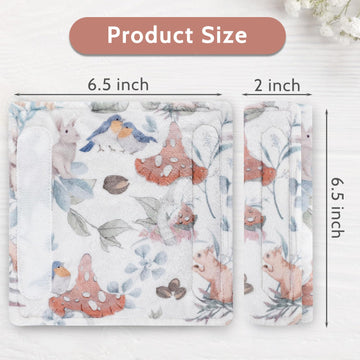 Caruili Carseat Strap Covers For Babies, Soft Seatbelt Covers For Kids, Reversible Baby Car Seat Strap Covers, Size: 6.5 X 6.5 I