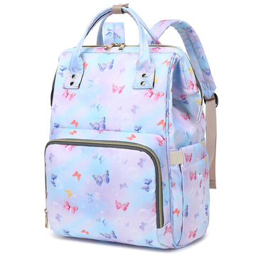 Xunteny Checkered Cat Baby Diaper Bag Backpack For Girls Boys, Waterproof Large Maternity Nappy Bags For Mom