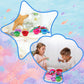 355 Pcs Summer Beach Sensory Bin Filler Fine Motor Toys Counting Sorting 200 Felt Toys 140 Resin Beach Creatures 8 Tweezers 6 Si