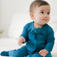 Vaenait Baby Toddler Boys Girls Solid Footie Pajama Cozy Modal Bluegreen 6-9M