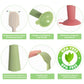Maikkb Baby Diaper Cream Spatula 3 Pack Diaper Spatula Soft Silicone Diaper Cream Applicator Baby Butt Paste Spatula Brush With