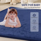 Acomopack Baby Play Mat For Floor 1.3' Thick Memory Foam Play Mat 39'  59' Tummy Time Crawling With Non-Slip Bottom For Livin