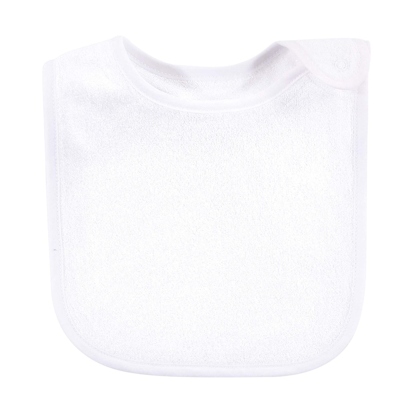Hudson Baby Unisex Baby Rayon From Bamboo Terry Bibs, Black White, One Size
