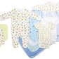 Bambini Newborn Baby Boy 14 Pc Layette Set - Made In Usa