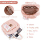 Lushandy Baby Diaper Tote, Mommy Bag - Cute Nappy Crossbody Travel Tote With Multifunction Storage
