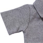 Teach Leanbh Baby Boys Pure Color Cotton Short Long Sleeve Polo Bodysuit 3-24 Months (Grey, 18 Months)