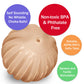 ROHSCE Soft Spiky Sensory Balls - No Hole Wheat Straw Soft Toys for Toddlers 1-3 Multicolor Bath Gifts Montessori Toys Baby Ball