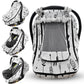 HippoBaby Car Seat Cover for Babies with 100% Cotton Muslin Material | Breathable Carseat Cover for Boys and Girls | Infant Car 