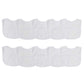 Neat Solutions 2-Ply Knit Terry Solid Color Feeder Bibs In White - 10 Count(Pack Of 1)