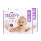 Teddyy Easy Baby S Size Diaper Tape Style |132 Count (Small) | 38 Kgs (Pack Of 2) | Quick Absorbency | Extra Super Soft | Anti 