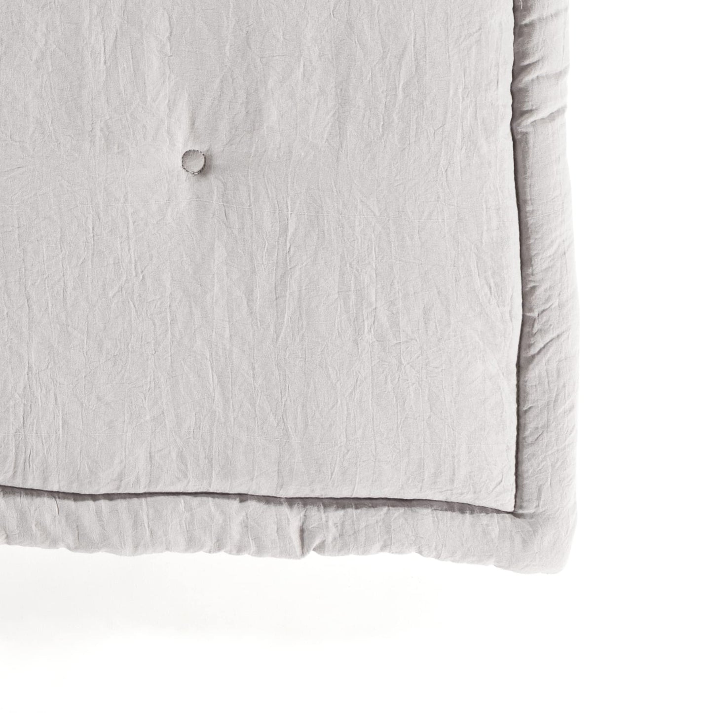 Lush Decor Baby Square With Border Play Mat, 36' X 36', Gray