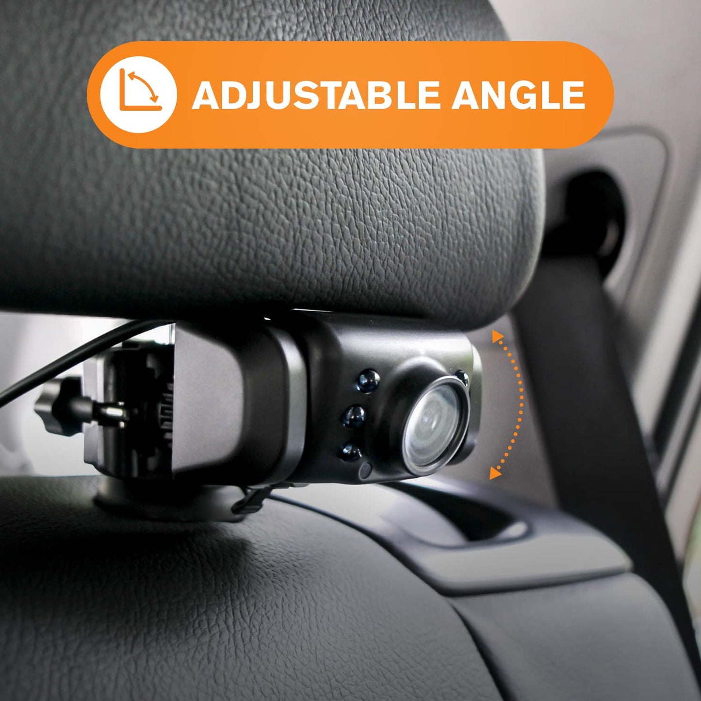 Yada | Car Portable Baby Monitor With Night Vision Cam, Wireless Transmission, Universally Compatible, 4.3    Digital Display, M