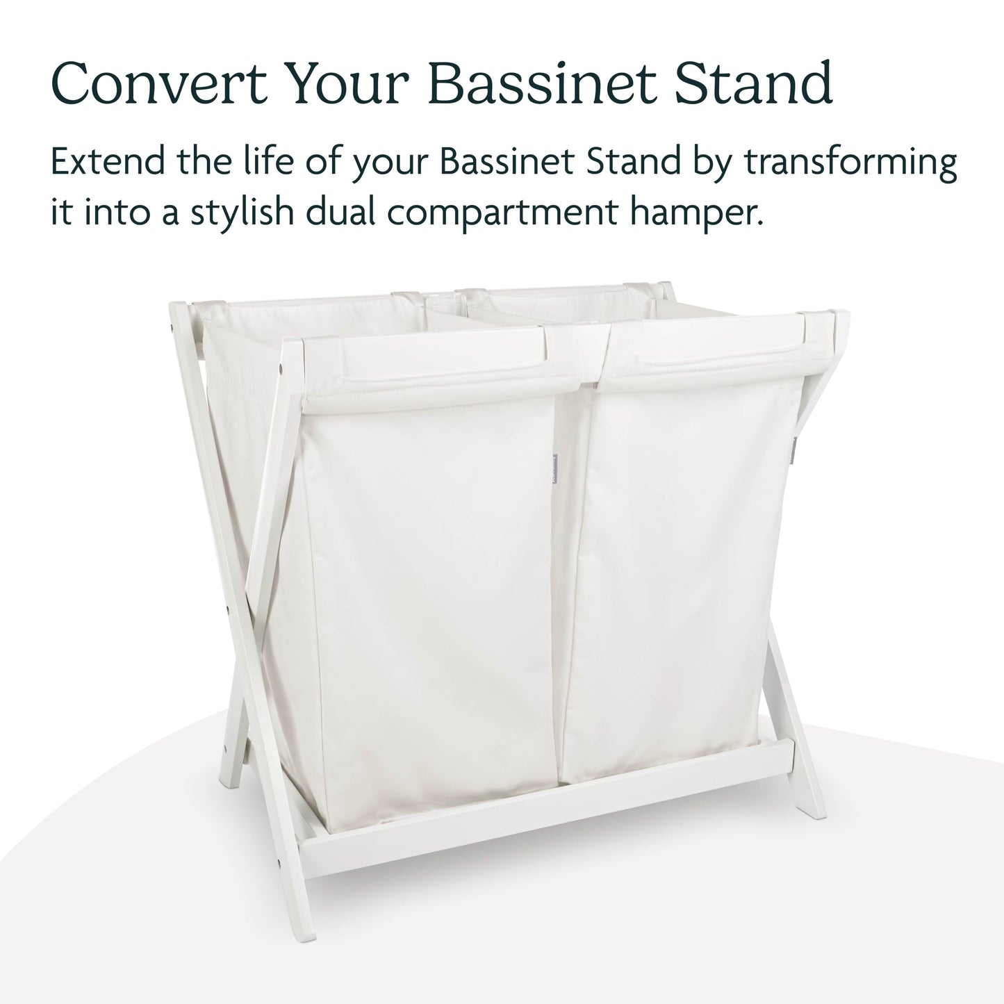 Uppababy Bassinet Stand Hamper Insert / Dual-Compartment And Carry Handles / Durable Construction