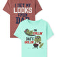 The Children'S Place Baby Boys And Toddler Short Sleeve Graphic 2-Pack T-Shirt, I'M Chillin' Dad'S Grillin'/I Get My Looks From