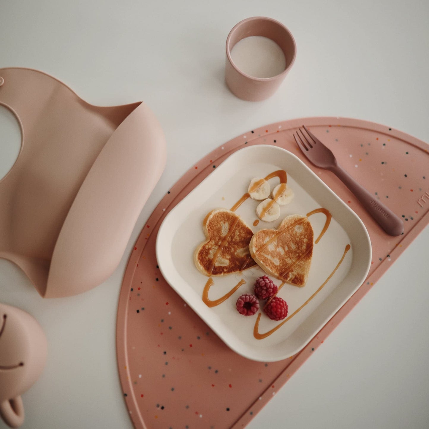 Mushie Dinnerware Cups For Kids | Made In Denmark, Set Of 2 (Soft Lilac)