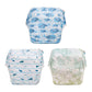 Alvababy Swim Diapers 3Pcs Reusable & Adjustable 0-2 Years Baby Boy Girl 3Swy02