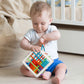 Aprilwolf Montessori Toys for 1 Year Old, Cube Bin & 6 Sensory Shape Blocks, Baby Toys 12-18 Months, Developmental Infant Birthd