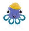Nuby Vibe-eez Vibrating Teether - Battery Powered - Textured Surface and Easy to Grasp Toy for Baby Teething Relief - 3+ Months 