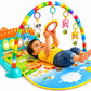 Goyals Baby Play Mat for Kids | Baby Piano Play Mat Gym & Fitness Rack with Hanging Rattles Keyboard Set with Music Mode (Pack