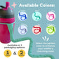 Brilli Baby Cup Catcher Patented Safety Tether Strap, Attach Sippy Cups, Bottles, Toys, Pacifiers To Stroller, High Chair, Car S