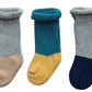 X&F Unisex Baby Newborn Winter Thick Cotton Socks Cute Toddler Socks(Pack Of 3), 0-6 Months