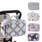 Diaper Bag Baby Stroller Bag Caddy Organizer For Baby Storage On The Go With Muti Pockets, Non-Slip Stroller Hooks And Adjustabl