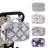 Diaper Bag Baby Stroller Bag Caddy Organizer For Baby Storage On The Go With Muti Pockets, Non-Slip Stroller Hooks And Adjustabl