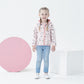 Feidoog Toddler Polar Fleece Jacket Hooded Baby Boys Girls Autumn Winter Long Sleeve Thick Warm Outerwear,Pink Cat,3-4T