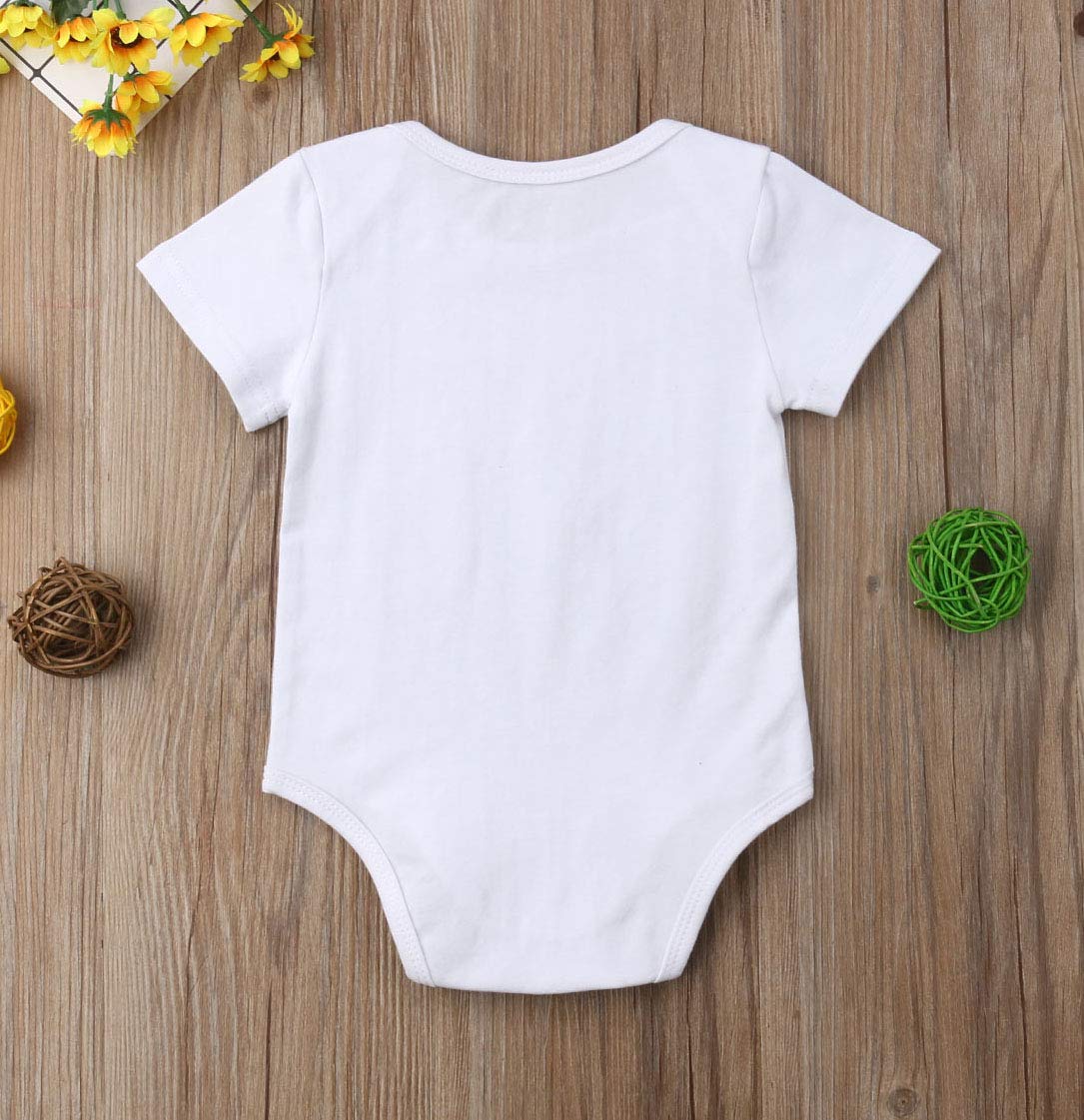 Newborn Baby Got My Mind On My Mommy Paws Funny Bodysuits Rompers Outfits Grey White 0-18M (R-I 'M Proot That God Answers Player