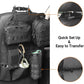 Airsoftpeak Car Backseat Organizer Tactical Molle Panel Seat Back Protector Cover Nylon Vehicle Car Back Seat Cover Pocket Stora