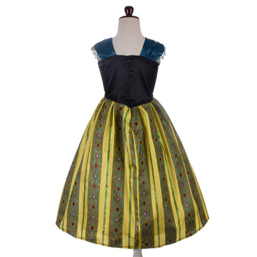 Dressy Daisy Girls' Ice Princess Sister Coronation Gown Birthday Halloween Christmas Fancy Party Costume Size 6-6X