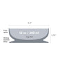 Choomee Silicone Suction Bowls | Extra Strong Suction With Firm Bowl | Ideal For Infant And Toddler Baby Led Feeding | Large 1 C