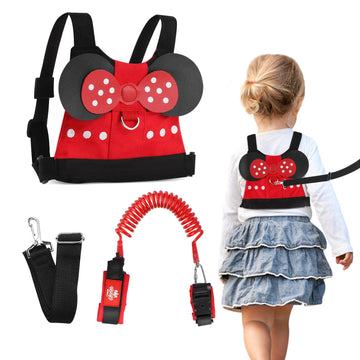 Toddlers Leash For Walking + Anti Lost Wrist Link Safety Wrist 4 In 1 For Toddlers, Child, Babies & Kids, Safety Harness Kids Wa