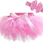 Dancina Baby Bloomer Romper Tutu Skirt Ages 6-24 Months Pink