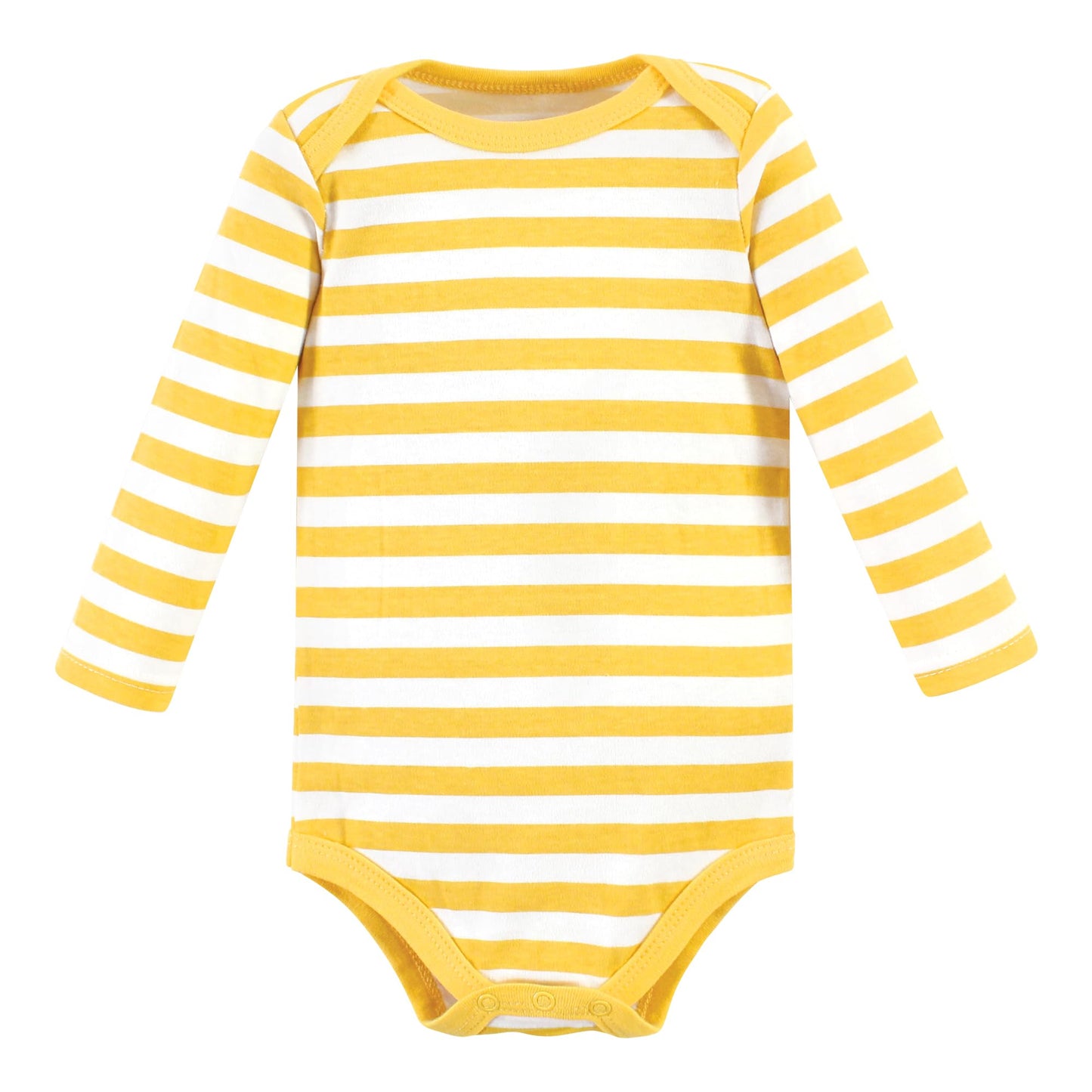 Hudson Baby Unisex Baby Cotton Long-Sleeve Bodysuits, Hola Ladies 3-Pack, 9-12 Months