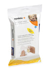 Medela Quick Clean Breast Pump and Accessory Wipes, 24 Count Resealable Pack, Convenient and Hygienic On the Go Cleaning for Tab