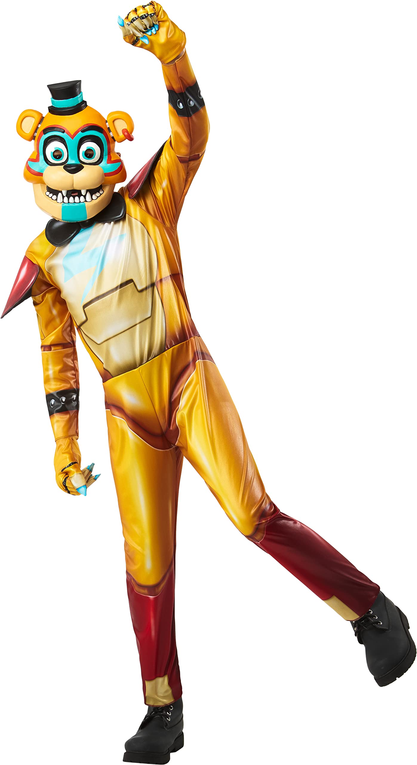Rubie'S Child'S Five Nights At Freddy'S Glamrock Freddy Costume, As Shown, X-Large