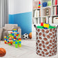 Tibaolover Football Kids Laundry Basket Baby Hamper Football Toy Storage Bin For Boys Room Decor Baby Nursery Hamper Gift Basket