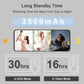 Hellobaby 4.3'' Video Baby Monitor With 30 Hours Battery, Remote Pan-Tilt-Zoom Baby Monitor No Wifi, Baby Monitor With Camera An