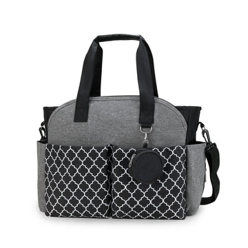 Lmbabter Diaper Bag Tote with Changing Station Upgrade Multi-Function Baby Bag with Adjustable Shoulder Strap