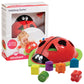Edushape Ladybug Sorter - Sorting Bathtub Toys - Early Child Development Learning Educational Toy - Toddler Bath Toys - Baby Bat