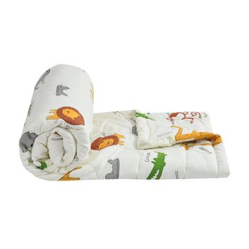 Fresh From Loom Summer Collection Single Bed Cartoon Printed Children Bed Blanket | Dohar For Kid Boys & Girls | Glace Cotton So
