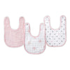 Aden + Anais Essentials 100% Cotton Muslin Burpy Bib - Super Absorbent, Soft 3-Layer Baby Bib For Boys & Girls With Snap-Closure