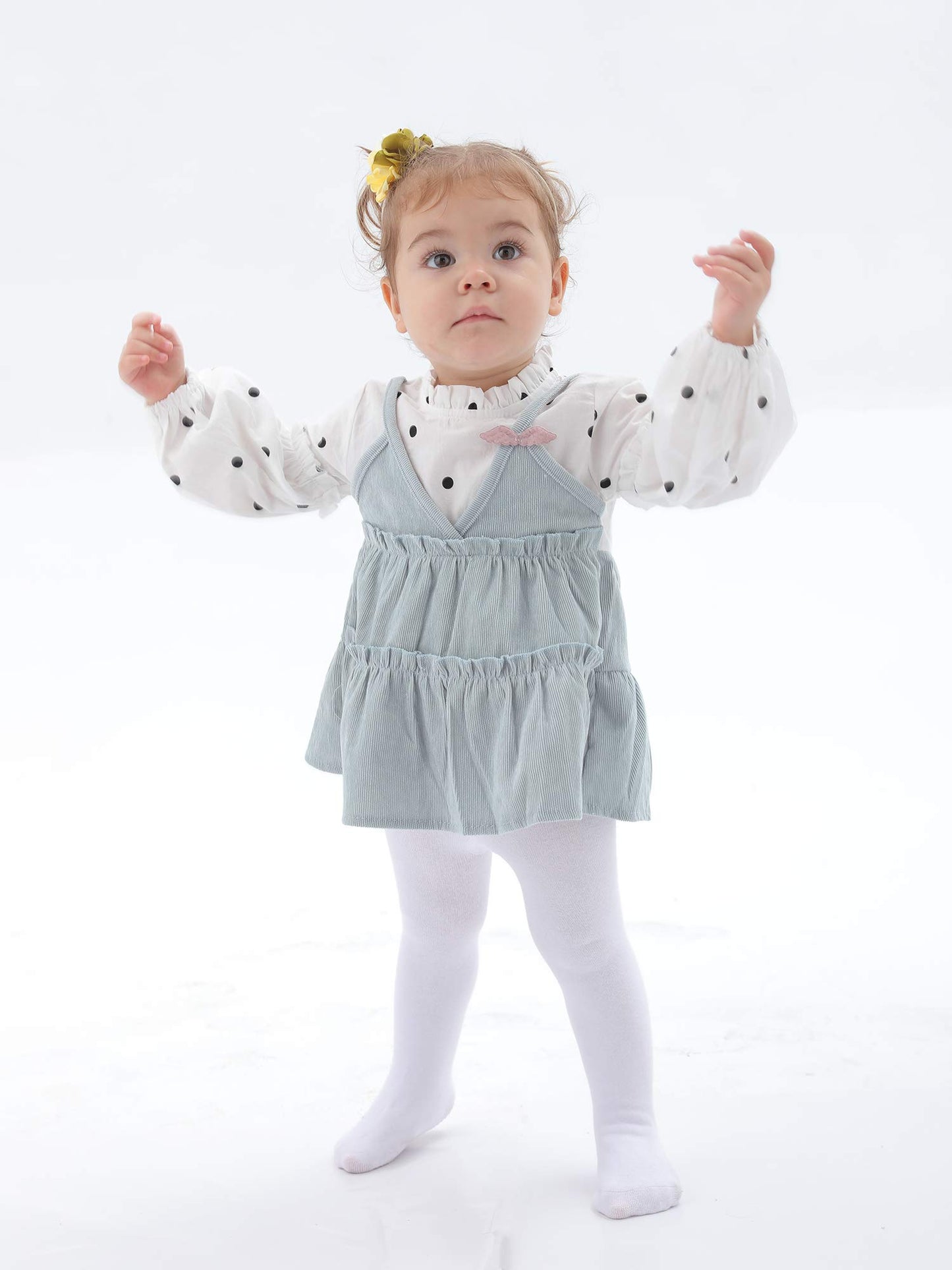 Epeius Baby Tights Seamless Non Slip/Skid Leggings Newborn Girl Cotton Stockings Baby Boy Footed Pants Pantyhose For 0-3 Months,
