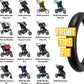 Zozozo Bob Stroller Front & Rear Tire Tube Replacement [12.5' & 16'] 2-Pack - Inner Tubes For Wayfinder, Alterrain, Revolution