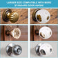 Door Knob Safety Cover For Kids (4 Pack) New Shape & Structure Design Child Door Knob Covers Prevent Children From Opening Doors