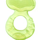 Nuby Silicone Teethe-eez Teether with Bristles, Includes Hygienic Case, Colors May Vary